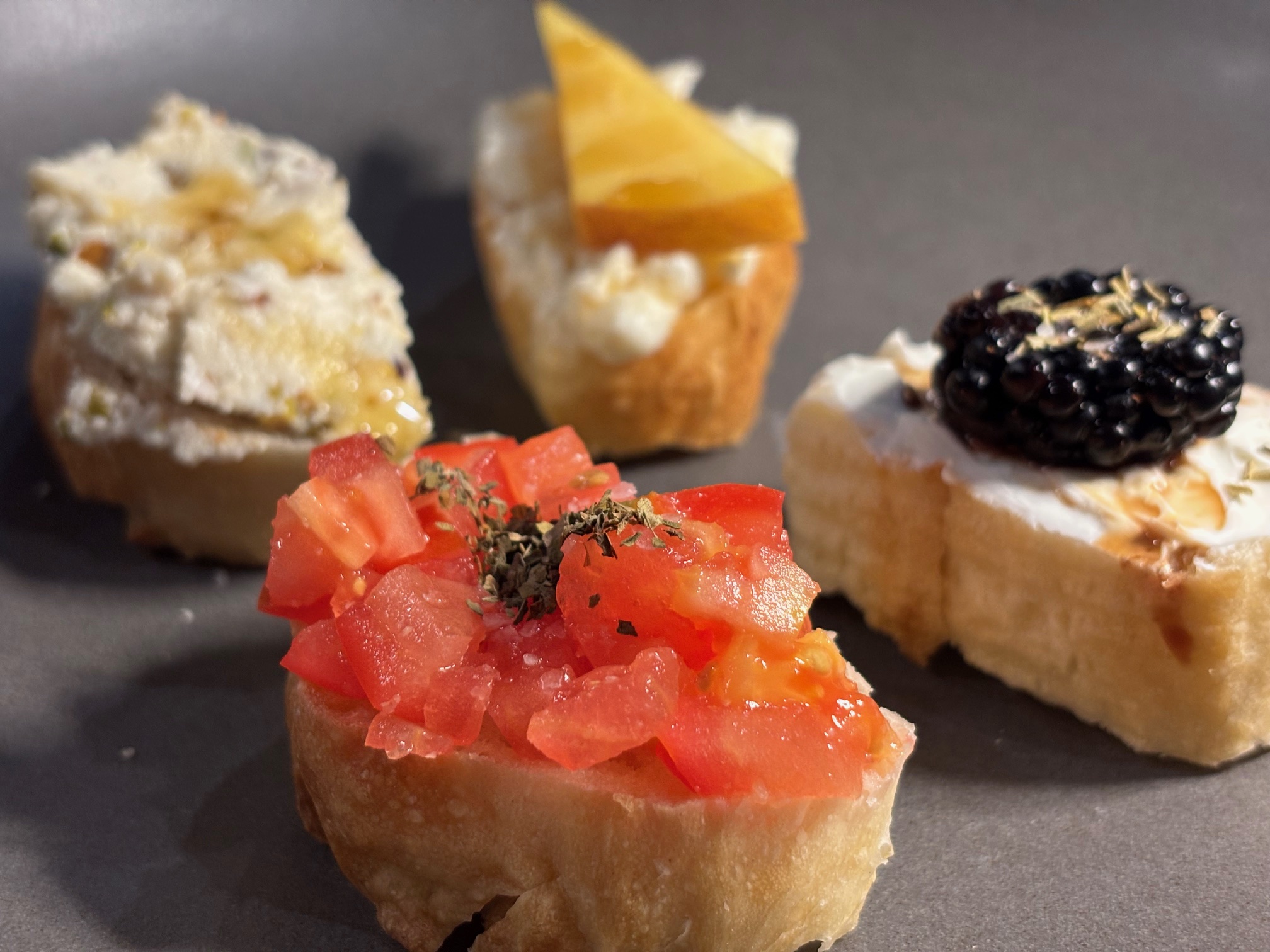 Small bites and pastries